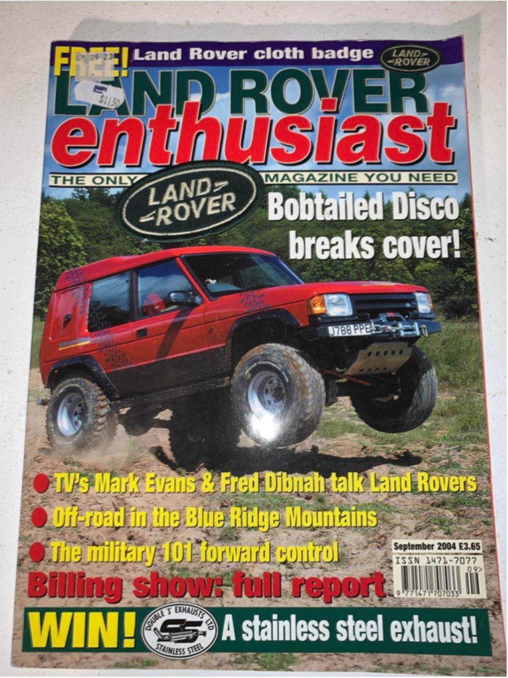 2004 Land Rover Enthusiast Magazine September